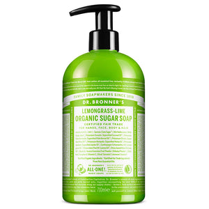 Erva-príncipe e Lima - Sabonete Biológico de Açúcar 710ml - Dr.Bronner's