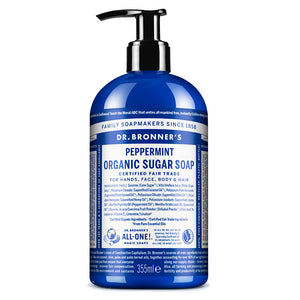 Hortelã-Pimenta - Sabonete Biológico de Açúcar 355ml (thumbnail) - Dr.Bronner's