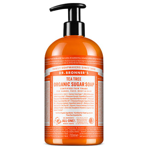 Árvore-do-Chá - Sabonete Biológico de Açúcar 710ml - Dr.Bronner's