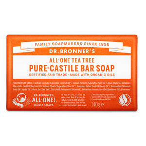 Árvore-do-Chá - Sabonete Biológico de Castela 140g - Dr.Bronner's