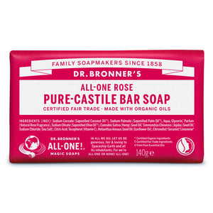 Rosa - Sabonete Biológico de Castela 140g (thumbnail) - Dr.Bronner's
