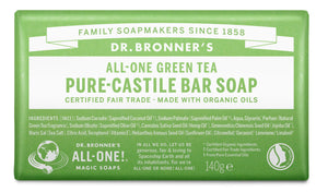 Chá Verde - Sabonete Biológico de Castela 140g - Dr.Bronner's
