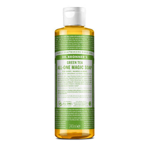 Sabonete líquido biológico Chá verde Dr. Bronner's 
