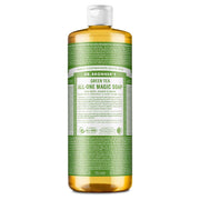 Sabonete líquido biológico Chá verde Dr. Bronner's 