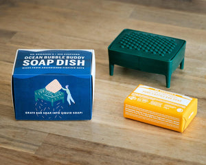 Conjunto Saboneteira/Ralador Bubble Buddy + Sabonete Biológico