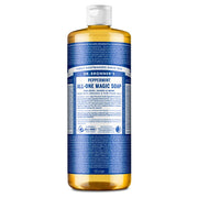 Hortelã-Pimenta - Sabonete Líquido Biológico de Castela 945ml - Dr.Bronner's