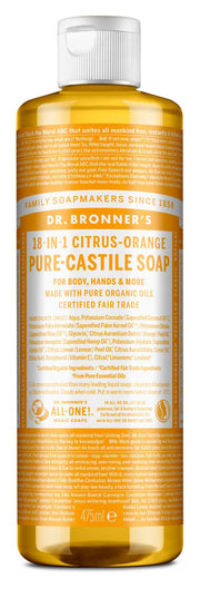 Citrinos - Sabonete Líquido Biológico de Castela 475ml - Dr.Bronner's