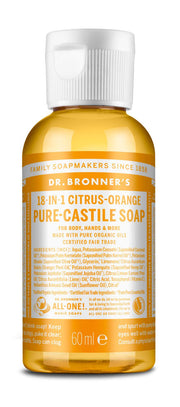 Citrinos - Sabonete Líquido Biológico de Castela 60ml - Dr.Bronner's