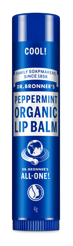 Hortelã-Pimenta - Batom Hidratante Biológico 4g - Dr.Bronner's