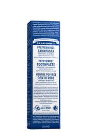 Hortelã-Pimenta - Dentífrico Biológico 105ml Embalagem - Dr.Bronner's